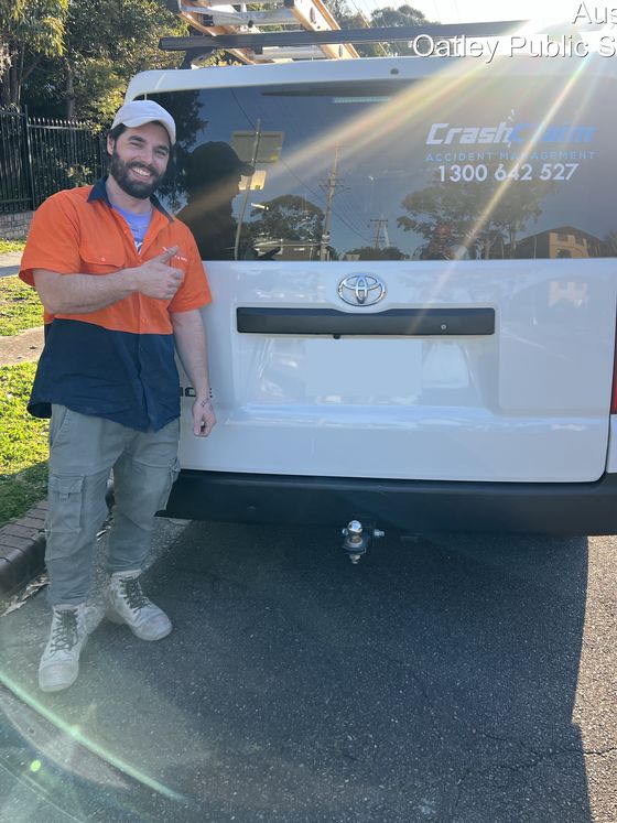 Verified CrashClaim customer with their vehicle