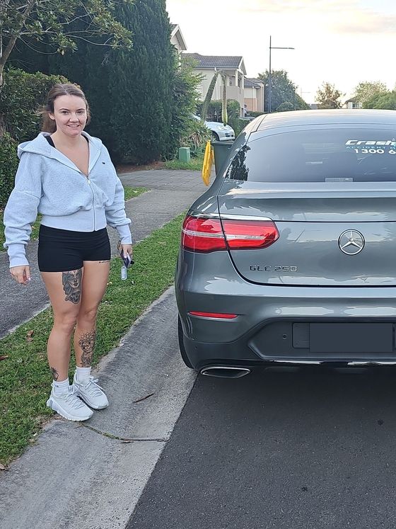 Verified CrashClaim customer with their vehicle